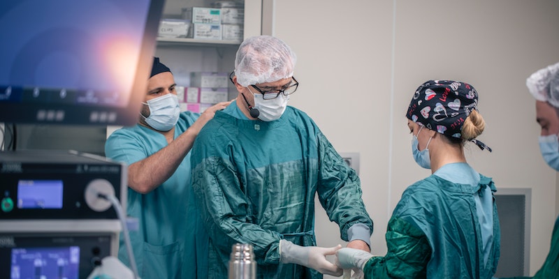 Primeira cirurgia robótica no Brasil
